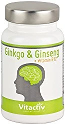 Ginkgo + Ginseng + B12 Kapseln