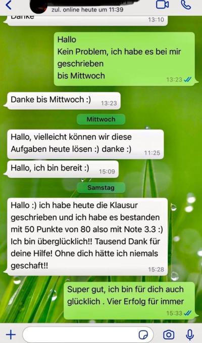Nachhilfelehrer/in - Nachhilfe Numerik,
Diskrete Strukturen,
Diskrete Mathemat... Berlin Nachhilfe Profilbild